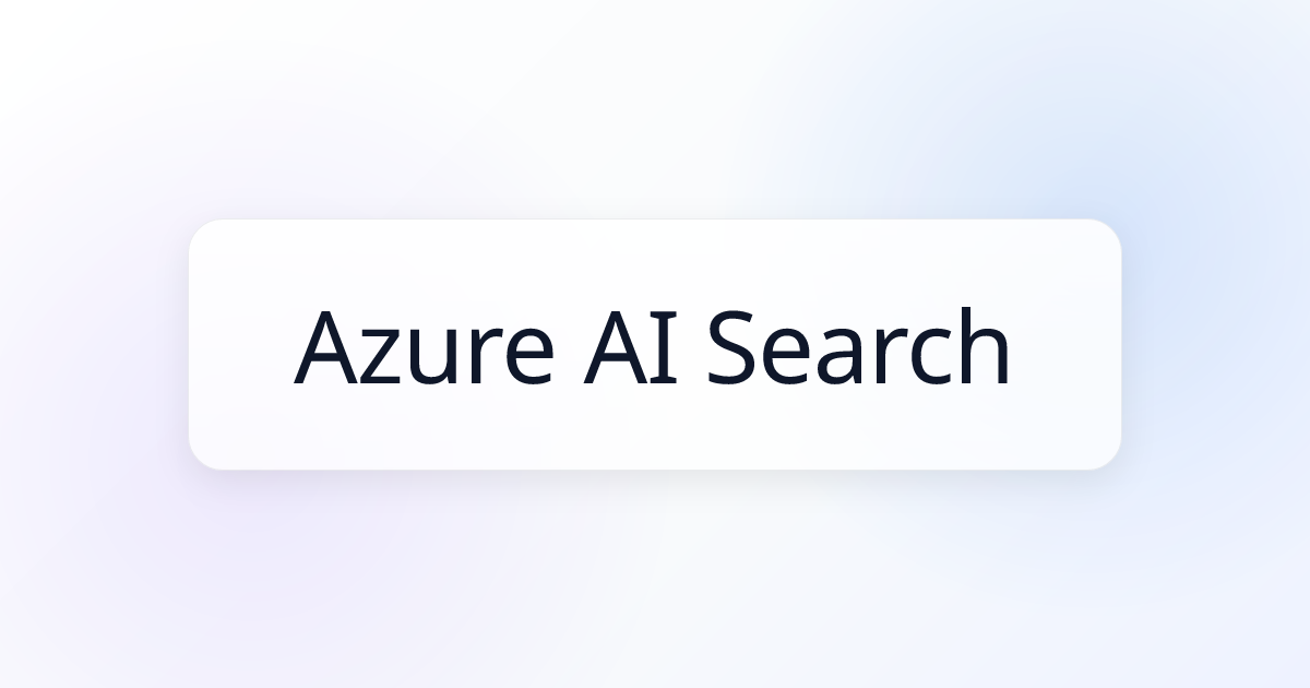 Azure AI Search