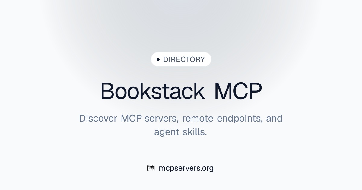 Bookstack MCP Server | Awesome MCP Servers