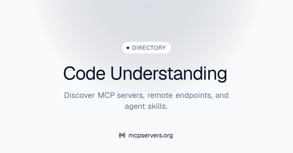 Code Understanding MCP Server | Awesome MCP Servers