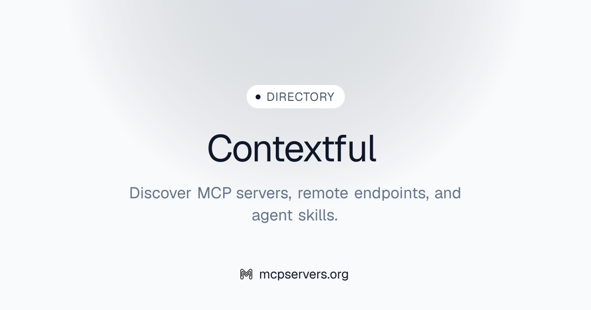 Contextful MCP Server | Awesome MCP Servers