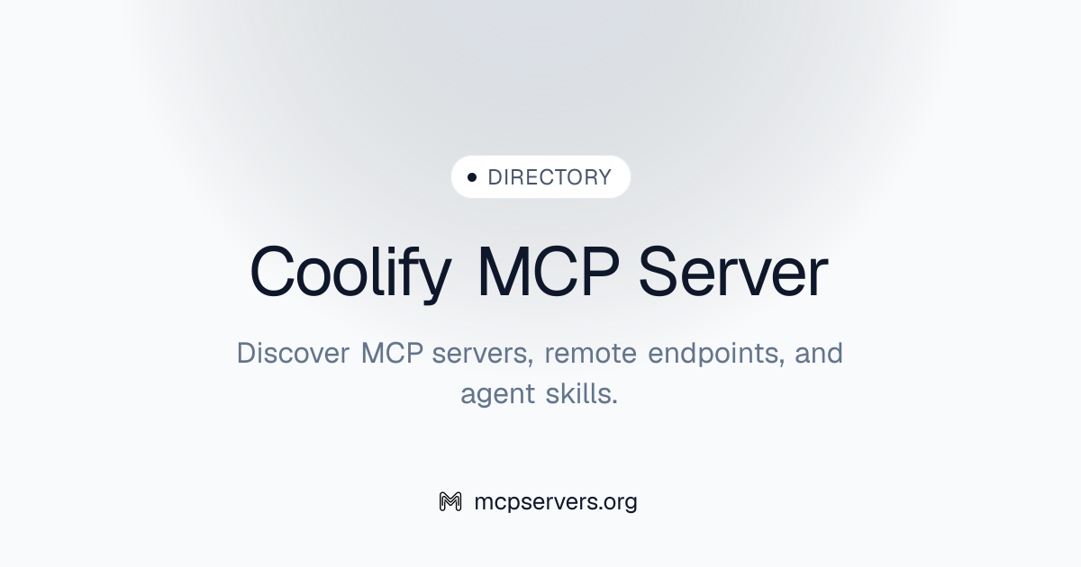 Coolify MCP Server | Awesome MCP Servers