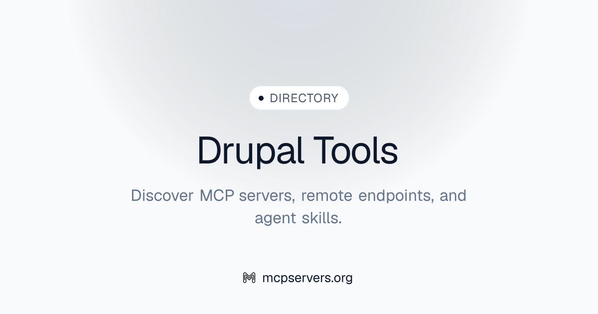Drupal Tools MCP Server | Awesome MCP Servers