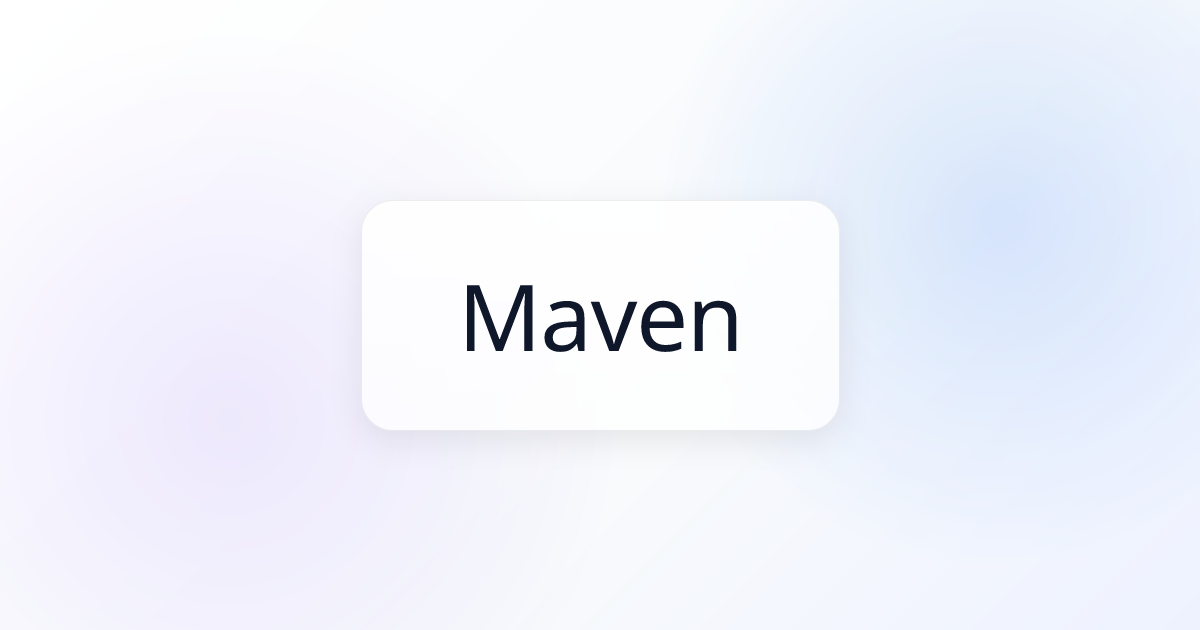 Maven | Awesome MCP Servers