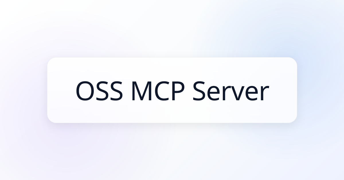 OSS MCP Server | Awesome MCP Servers