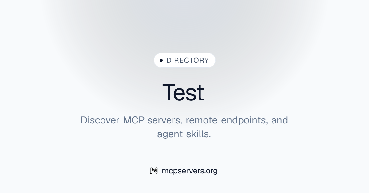 test | Agent Skills Library