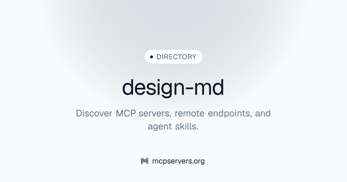 design-md | Agent Skills Library