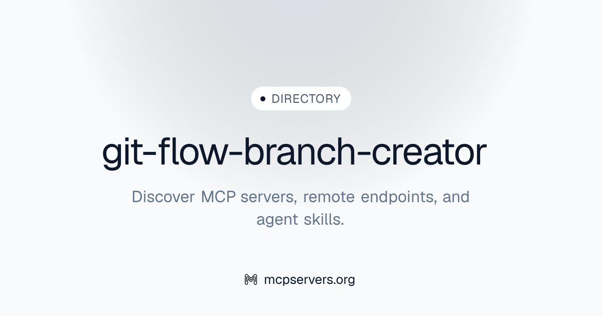 git-flow-branch-creator | Agent Skills Library