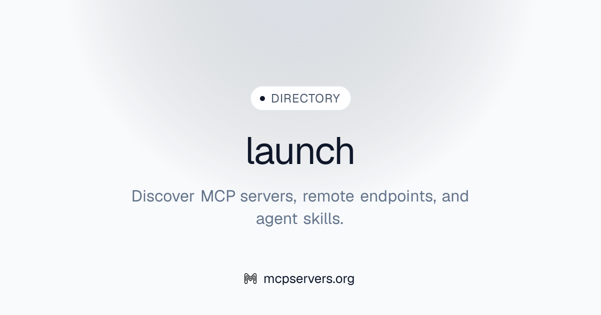 launch | Agent Skills Library