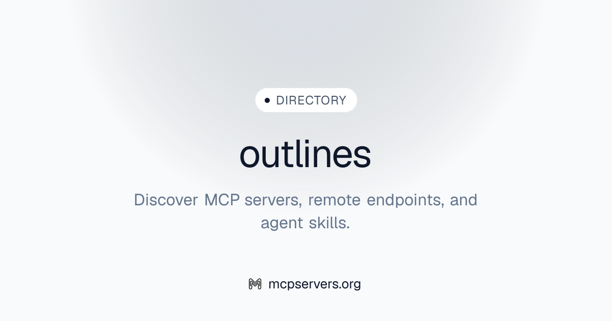 outlines | Agent Skills Library