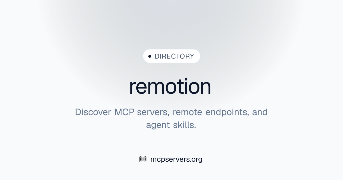 remotion | Agent Skills Library